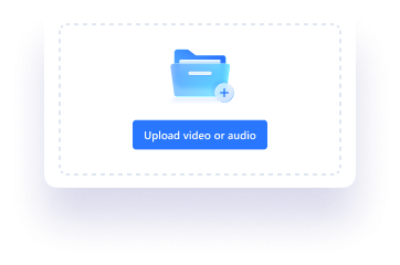 upload audio or video